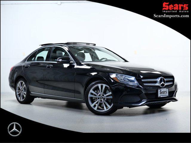 used 2018 Mercedes-Benz C-Class car, priced at $20,994