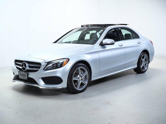 used 2015 Mercedes-Benz C-Class car, priced at $13,454