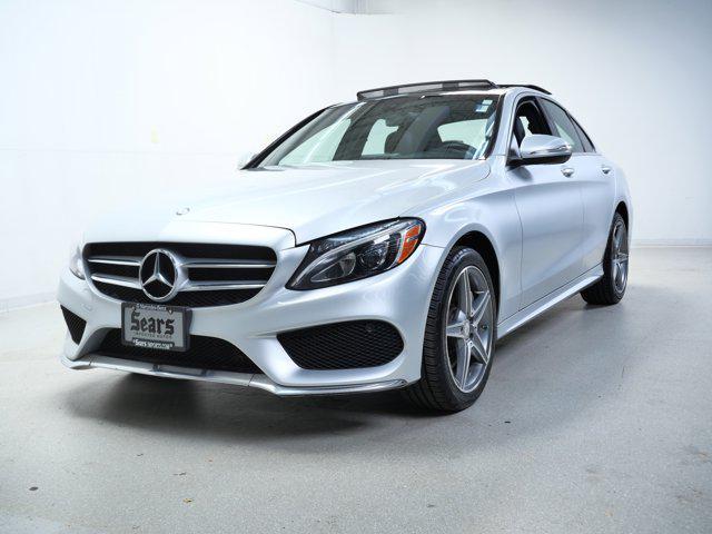 used 2015 Mercedes-Benz C-Class car, priced at $13,454
