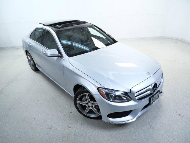 used 2015 Mercedes-Benz C-Class car, priced at $13,454
