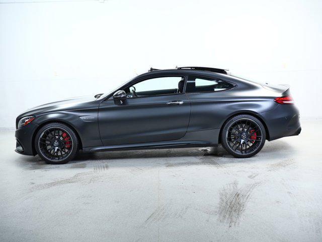used 2019 Mercedes-Benz AMG C 63 car, priced at $49,757