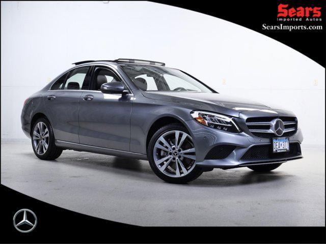 used 2019 Mercedes-Benz C-Class car, priced at $27,941