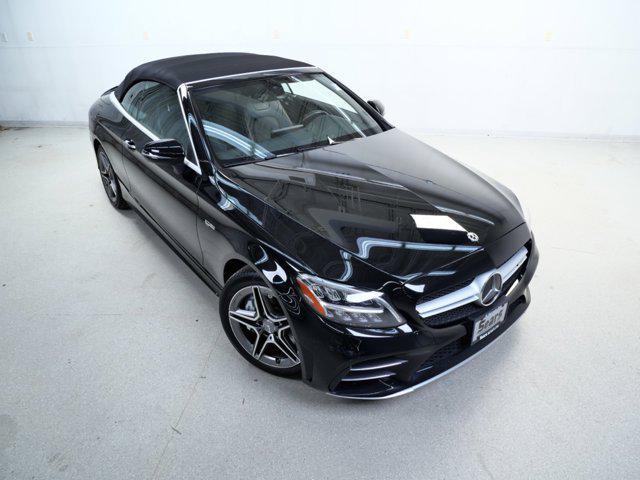 used 2021 Mercedes-Benz AMG C 43 car, priced at $43,852