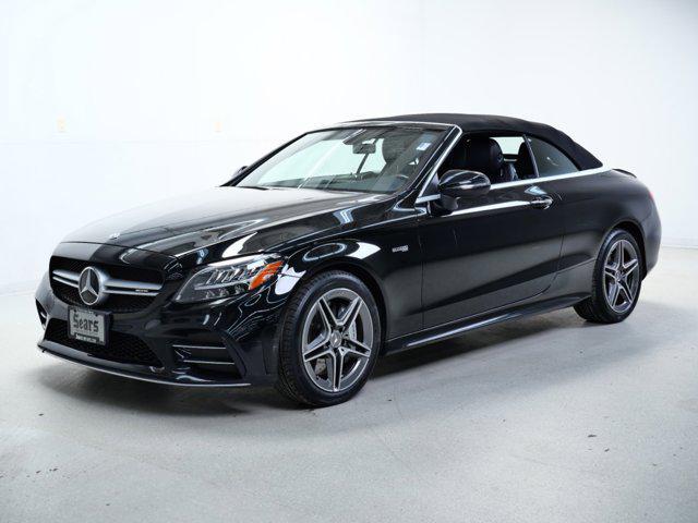 used 2021 Mercedes-Benz AMG C 43 car, priced at $43,852