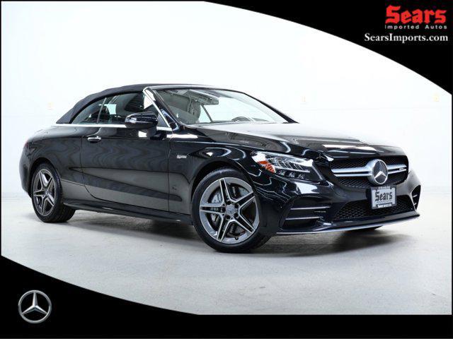 used 2021 Mercedes-Benz AMG C 43 car, priced at $42,999