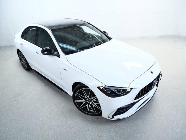 used 2023 Mercedes-Benz AMG C 43 car, priced at $42,997