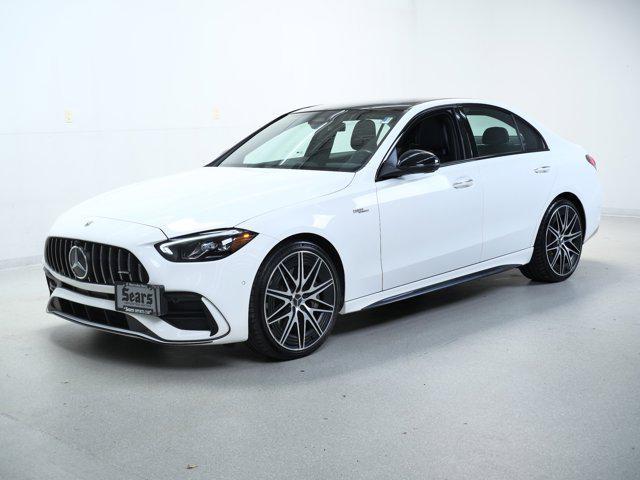 used 2023 Mercedes-Benz AMG C 43 car, priced at $42,997