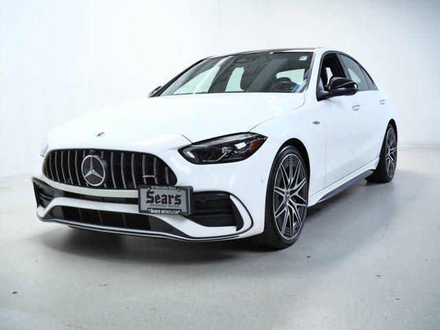 used 2023 Mercedes-Benz AMG C 43 car, priced at $42,997
