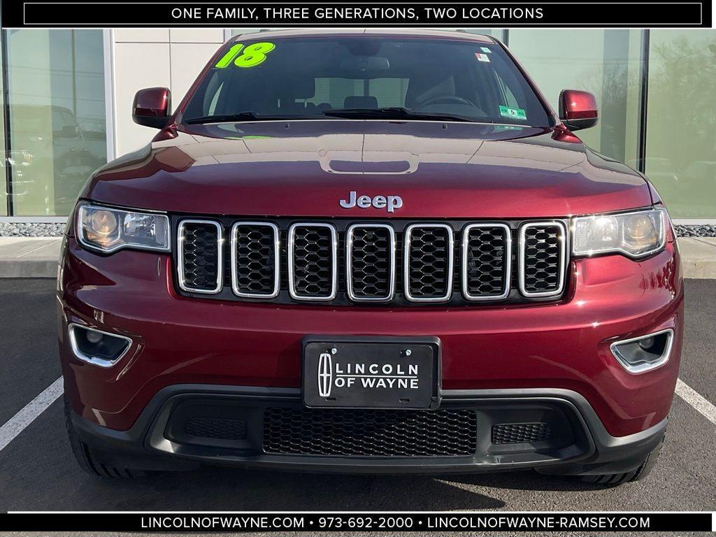 used 2018 Jeep Grand Cherokee car, priced at $15,298