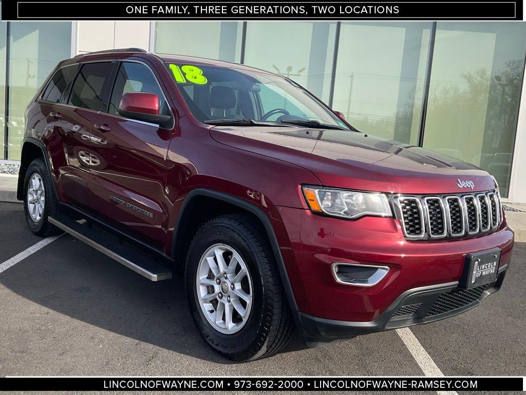 used 2018 Jeep Grand Cherokee car, priced at $15,298