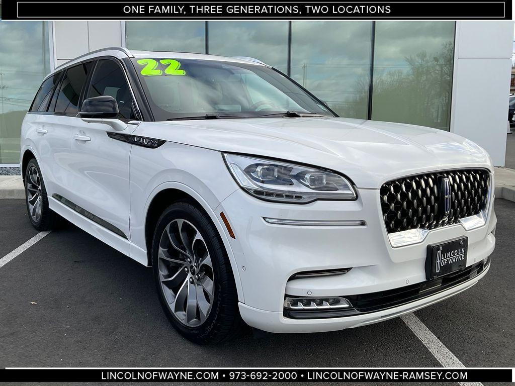 used 2022 Lincoln Aviator car, priced at $33,165