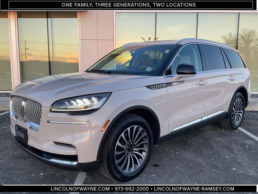 used 2022 Lincoln Aviator car, priced at $43,899