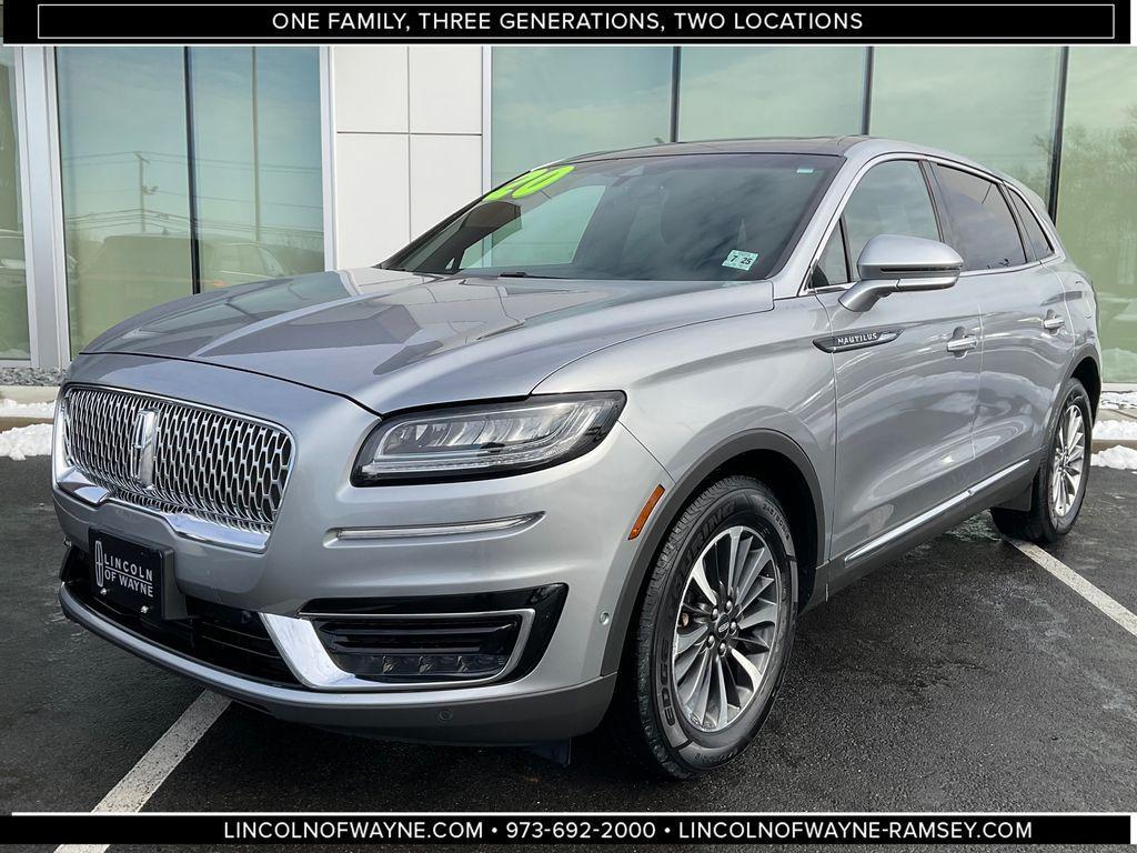 used 2020 Lincoln Nautilus car, priced at $28,498