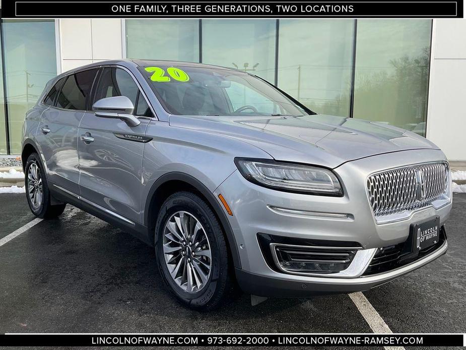 used 2020 Lincoln Nautilus car, priced at $28,498