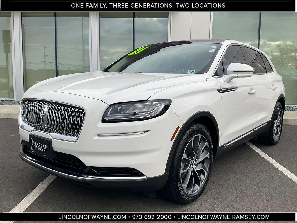 used 2021 Lincoln Nautilus car, priced at $30,884