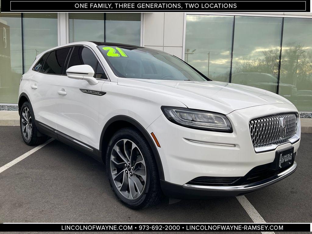 used 2021 Lincoln Nautilus car, priced at $30,884