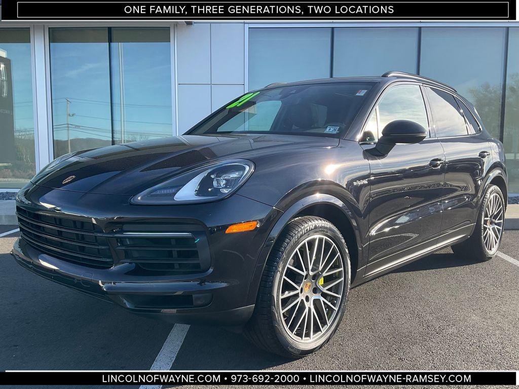 used 2021 Porsche Cayenne E-Hybrid car, priced at $54,899