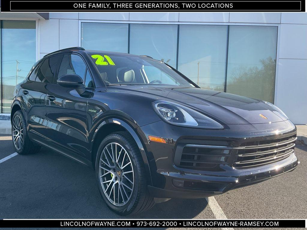 used 2021 Porsche Cayenne E-Hybrid car, priced at $54,899