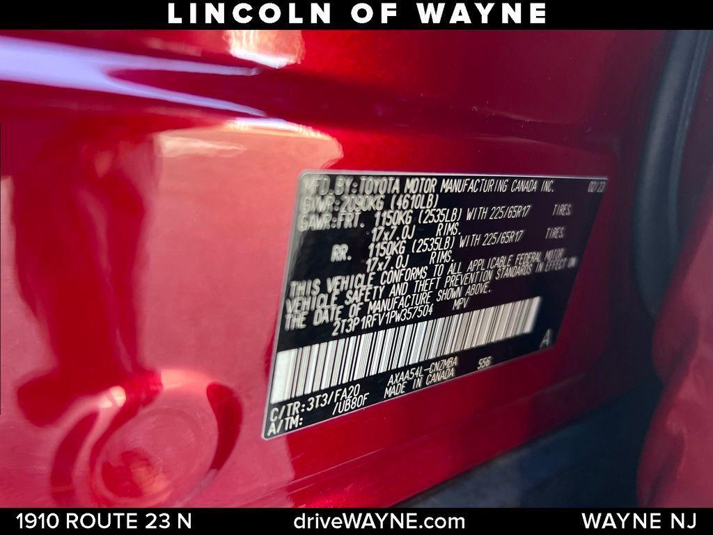 used 2023 Toyota RAV4 car, priced at $28,445