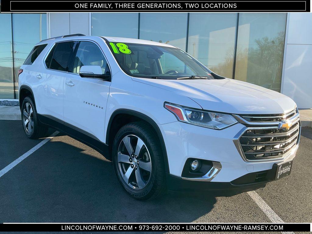 used 2018 Chevrolet Traverse car, priced at $16,989