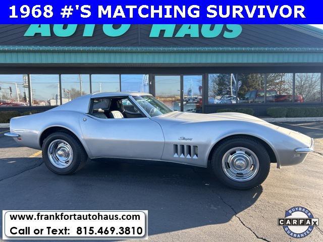 used 1968 Chevrolet Corvette car, priced at $34,599