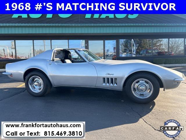 used 1968 Chevrolet Corvette car, priced at $34,599