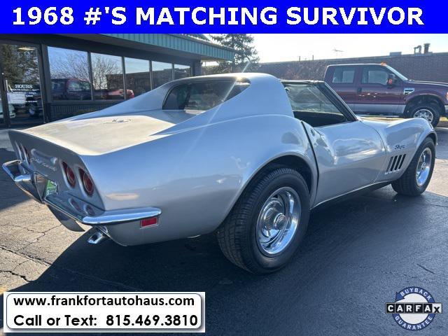 used 1968 Chevrolet Corvette car, priced at $34,599