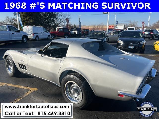 used 1968 Chevrolet Corvette car, priced at $34,599