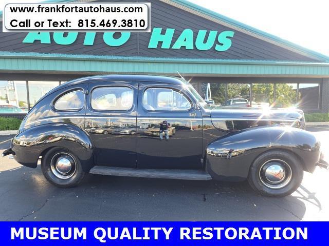 used 1940 Mercury Eight car, priced at $19,950
