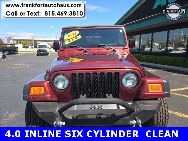 used 2004 Jeep Wrangler car, priced at $14,950