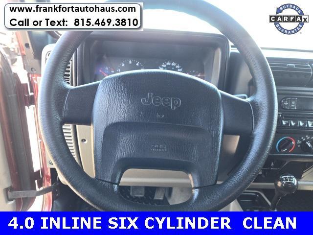 used 2004 Jeep Wrangler car, priced at $14,950
