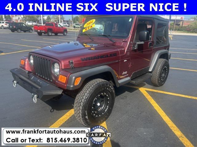 used 2004 Jeep Wrangler car, priced at $12,950