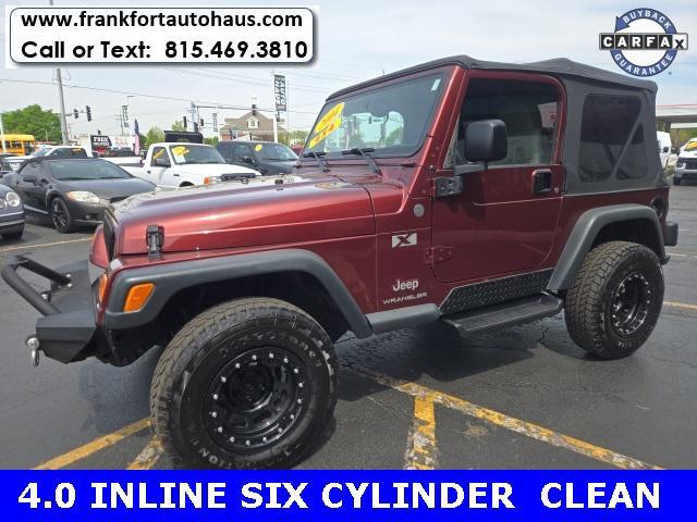 used 2004 Jeep Wrangler car, priced at $14,950