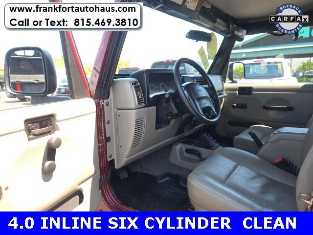 used 2004 Jeep Wrangler car, priced at $14,950