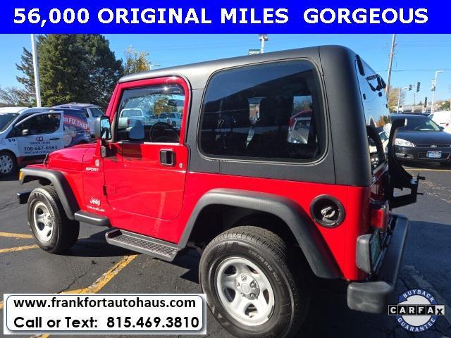 used 2006 Jeep Wrangler car, priced at $19,950