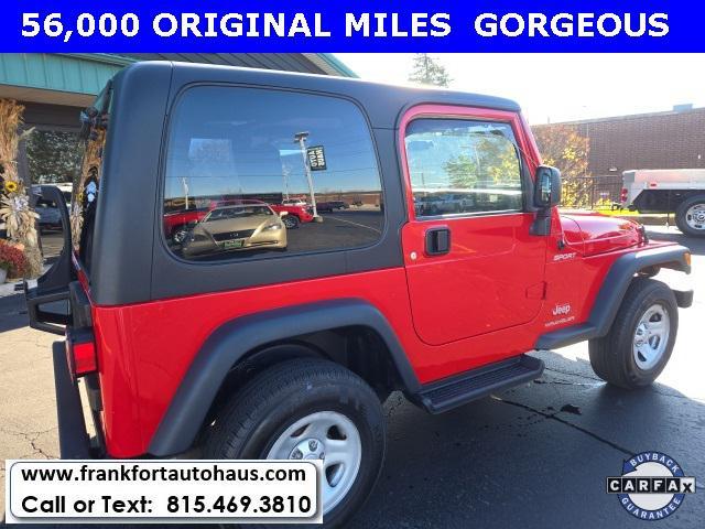 used 2006 Jeep Wrangler car, priced at $19,950