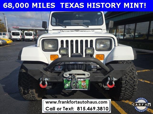 used 1991 Jeep Wrangler car, priced at $19,950