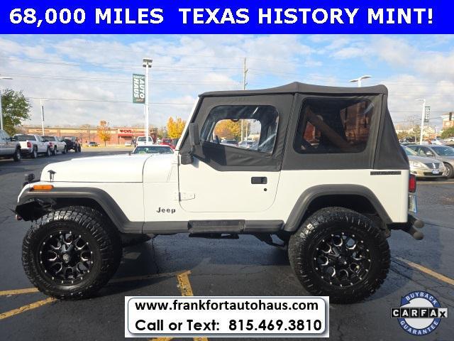 used 1991 Jeep Wrangler car, priced at $19,950