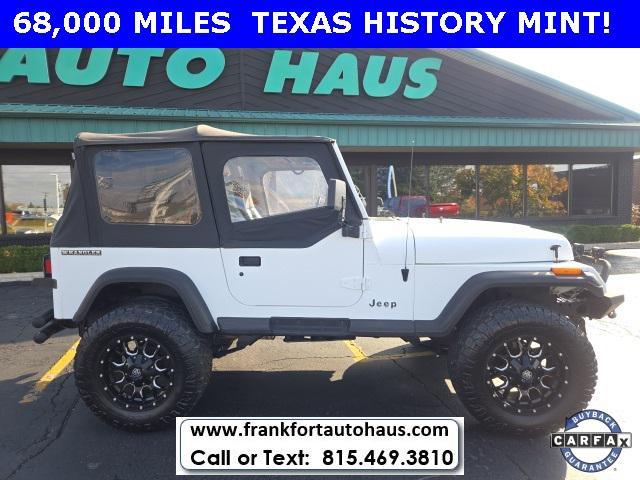 used 1991 Jeep Wrangler car, priced at $19,950