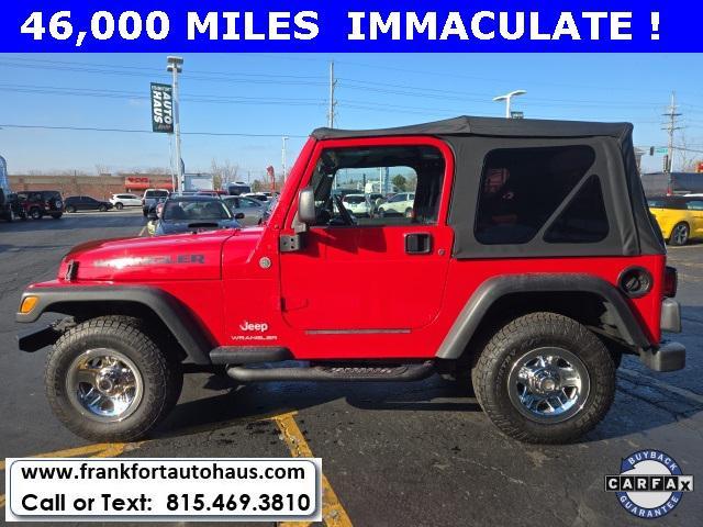 used 2005 Jeep Wrangler car, priced at $14,950