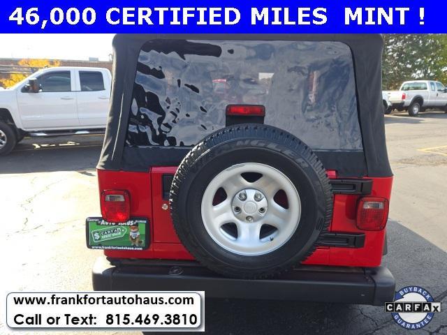 used 2005 Jeep Wrangler car, priced at $17,950