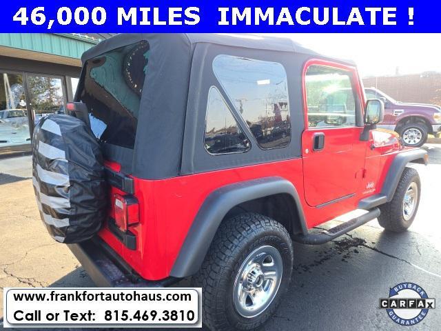 used 2005 Jeep Wrangler car, priced at $14,950