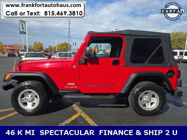 used 2005 Jeep Wrangler car, priced at $15,949