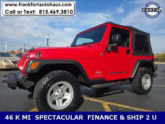 used 2005 Jeep Wrangler car, priced at $15,949