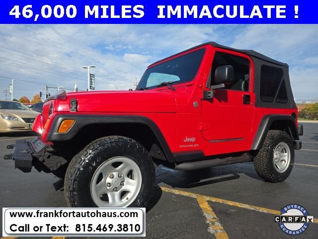 used 2005 Jeep Wrangler car, priced at $14,950