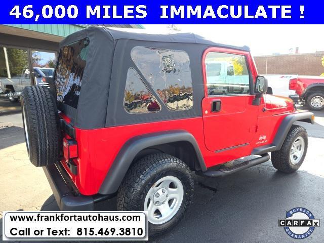 used 2005 Jeep Wrangler car, priced at $14,950