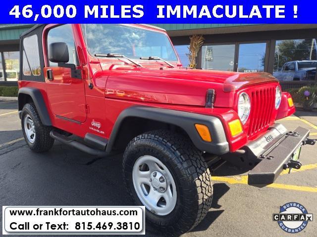 used 2005 Jeep Wrangler car, priced at $14,950