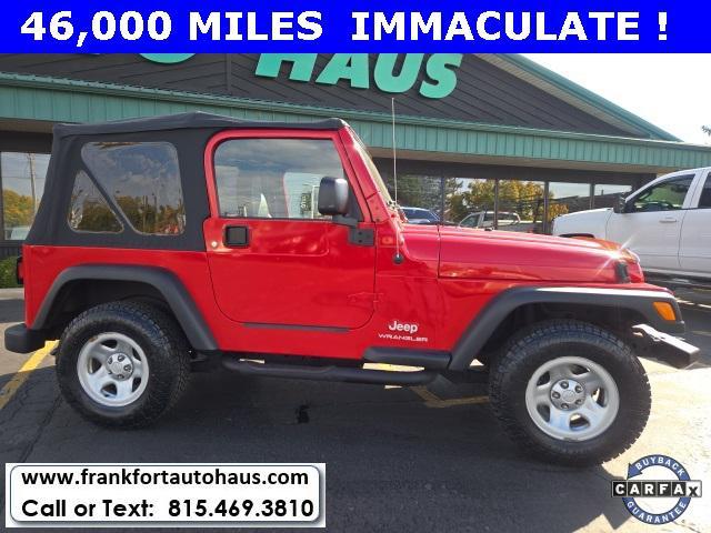 used 2005 Jeep Wrangler car, priced at $14,950