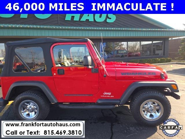 used 2005 Jeep Wrangler car, priced at $14,950