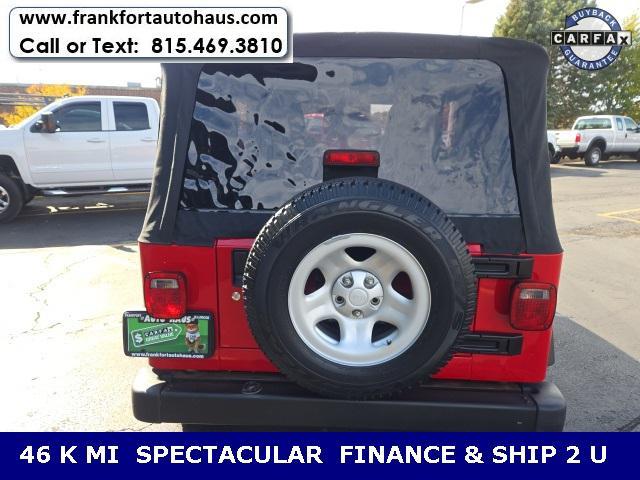 used 2005 Jeep Wrangler car, priced at $15,949